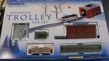 bachmann trains reversing ho scale trolley car set